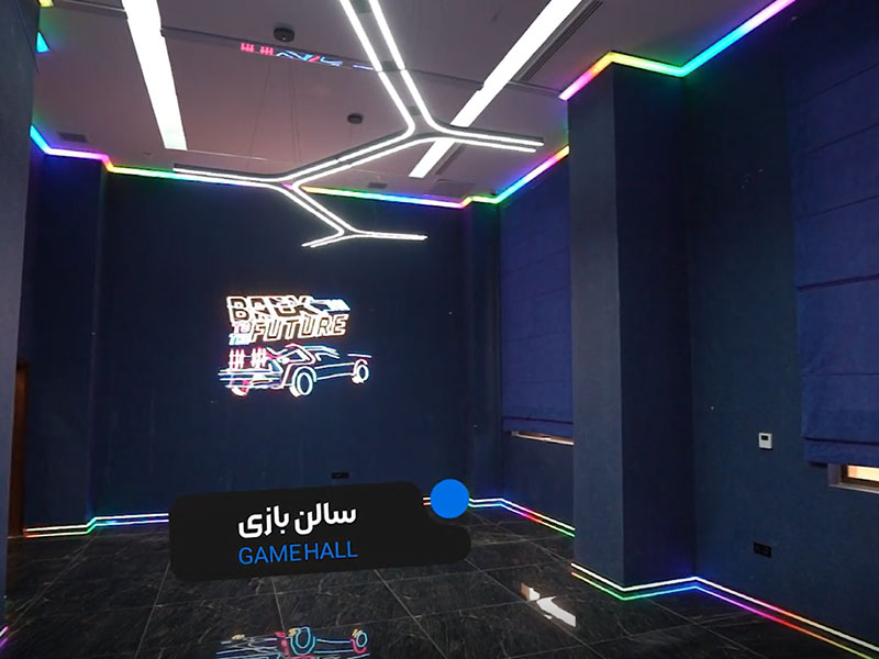 سالن بازی - گیم نت - برج رونیکا پالاس کوهک